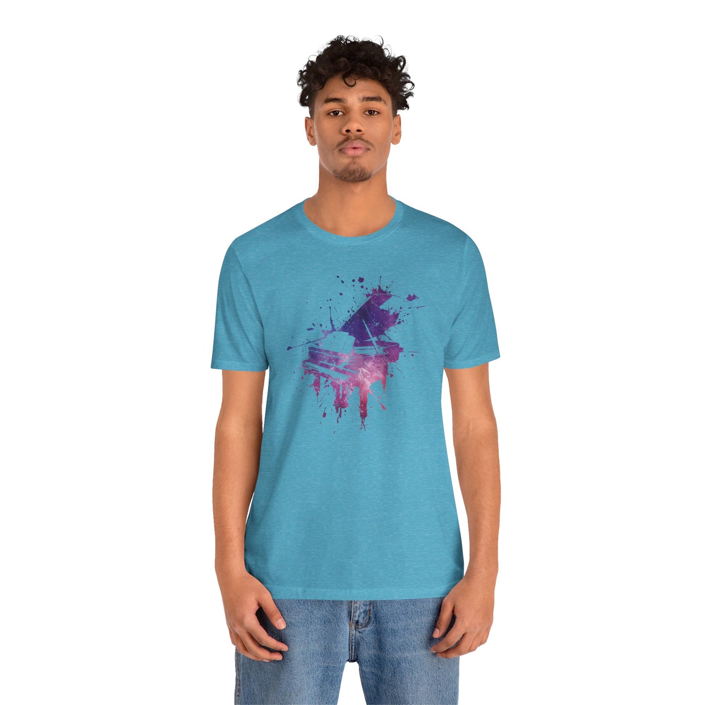 Play me to the Moon T‑Shirt — Colorful Music Lover Tee