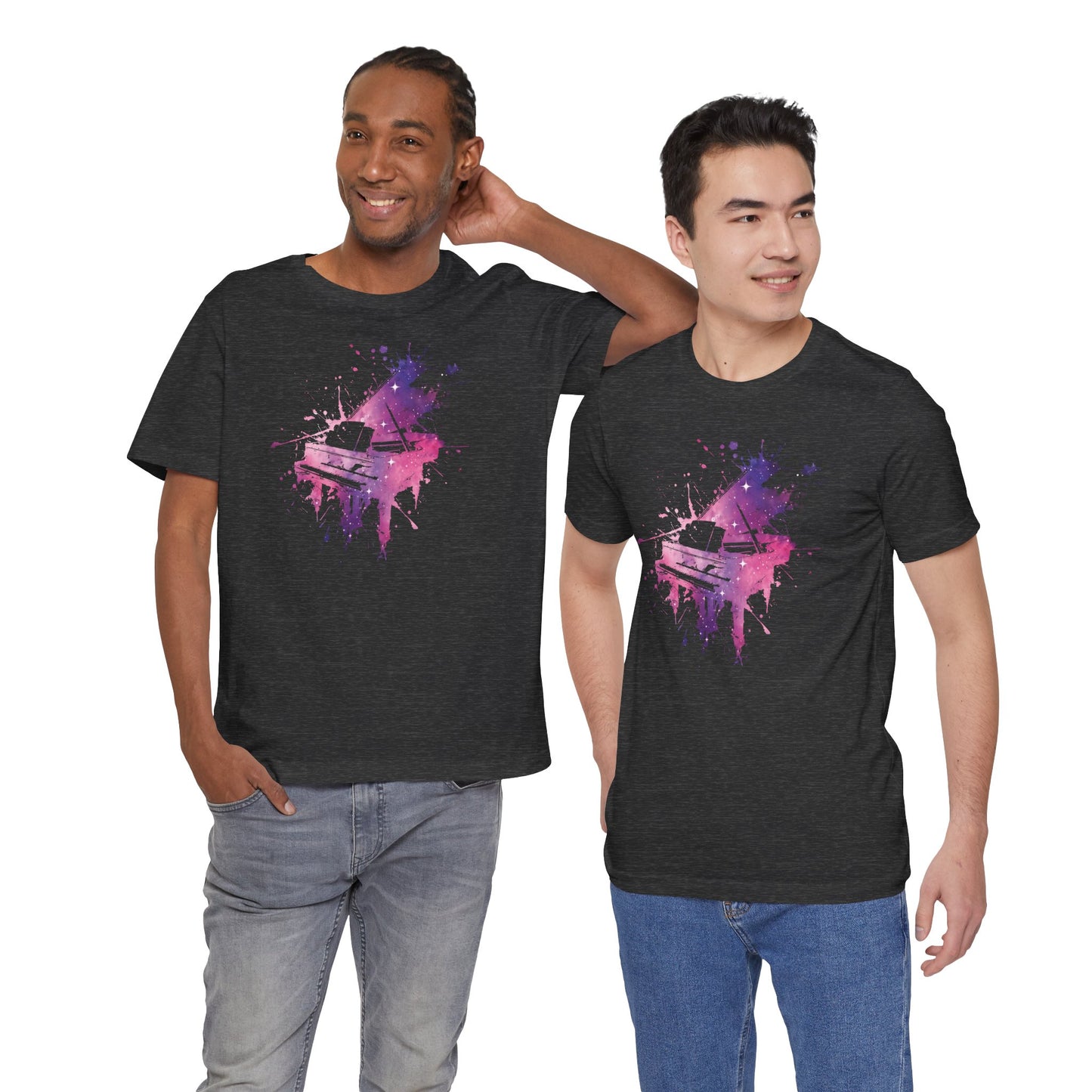 Play me to the Moon T‑Shirt — Colorful Music Lover Tee