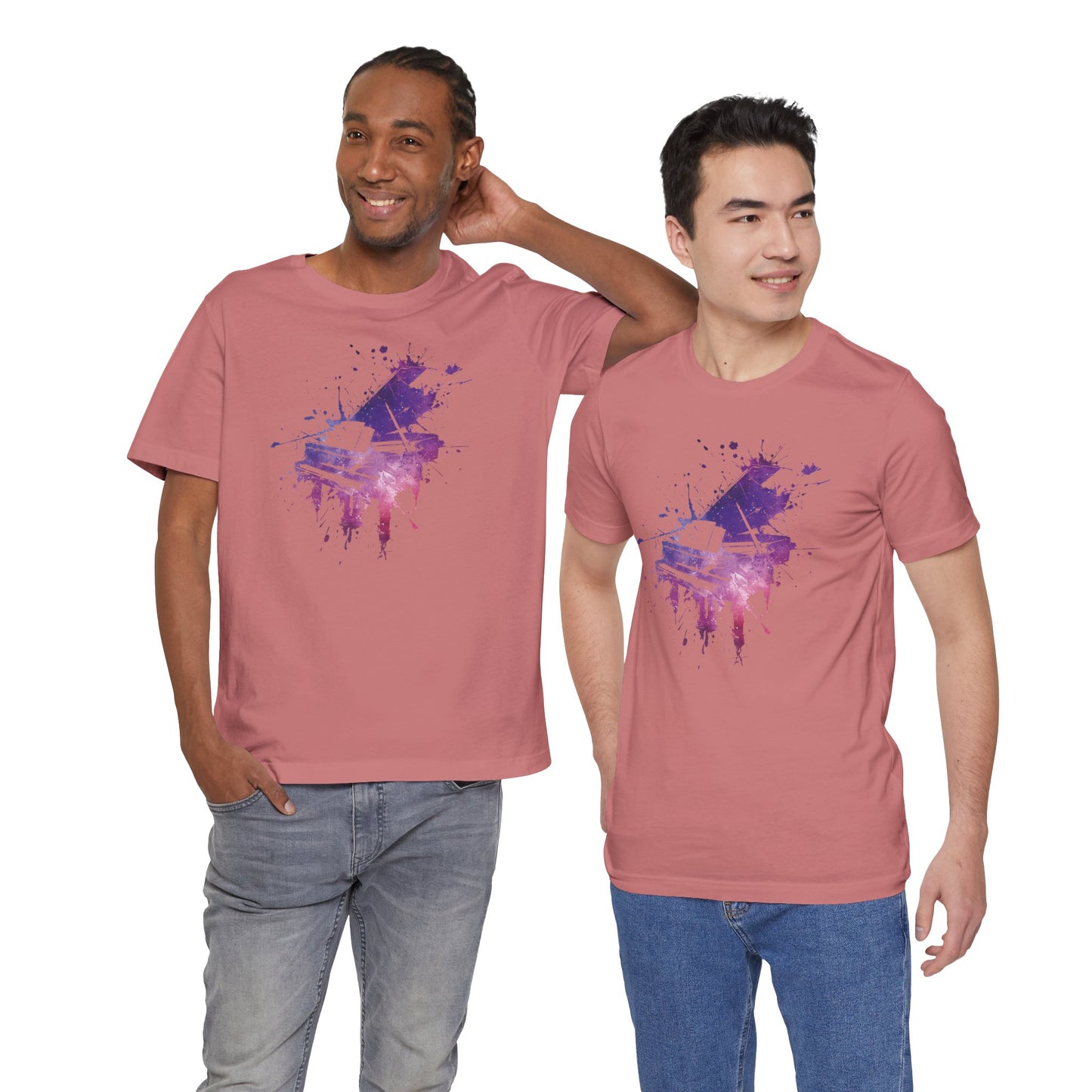 Play me to the Moon T‑Shirt — Colorful Music Lover Tee