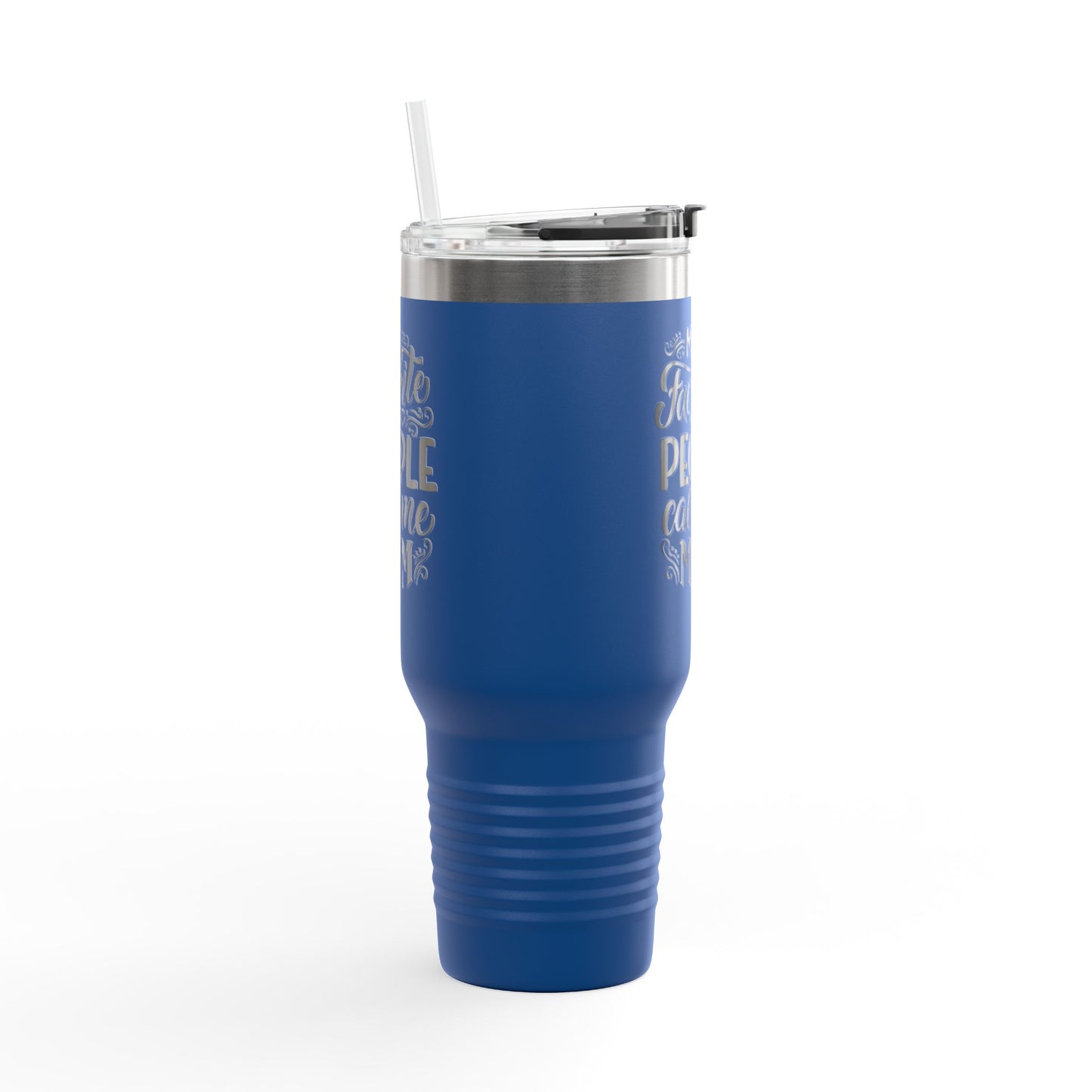 My Favorite People - 40oz Insulated Travel Mug — Large Stainless Steel Tumbler with Lid & Straw
