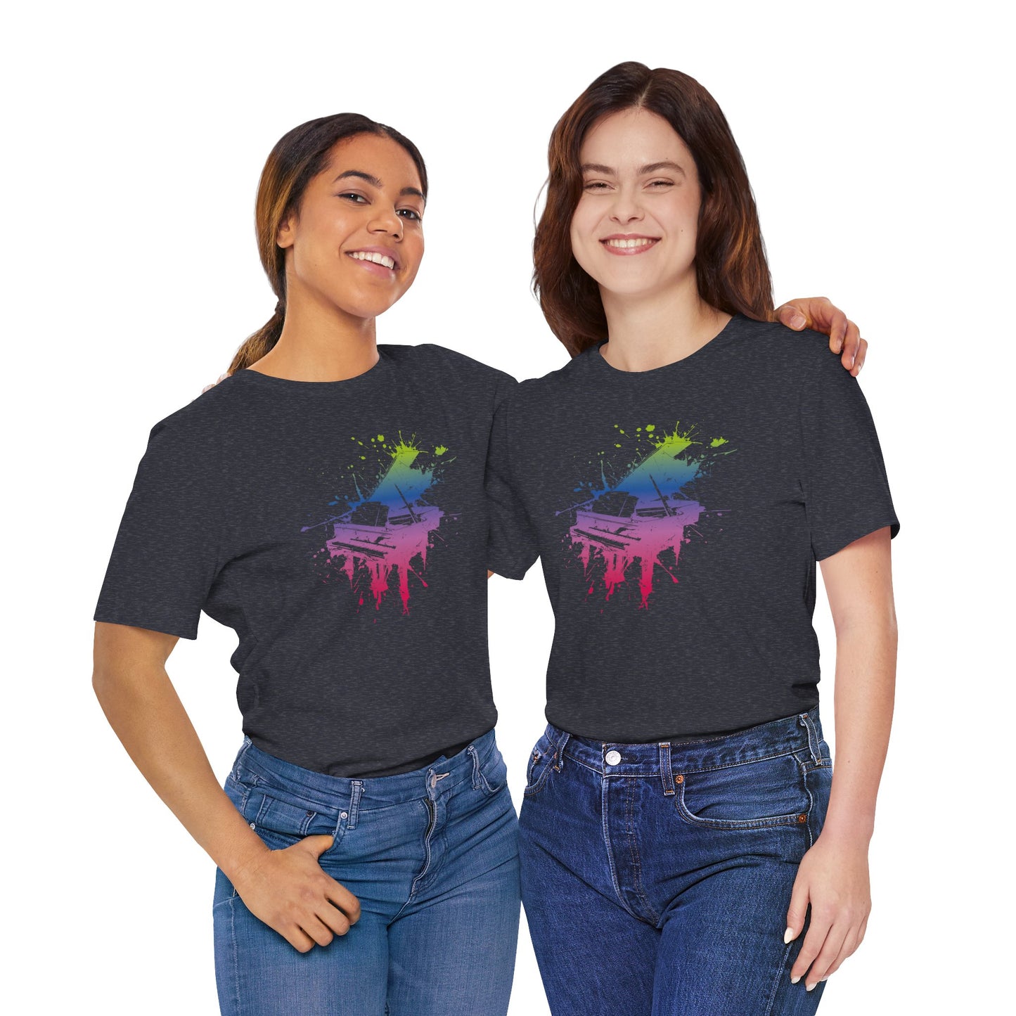 Play me to the Moon T‑Shirt — Colorful Music Lover Tee