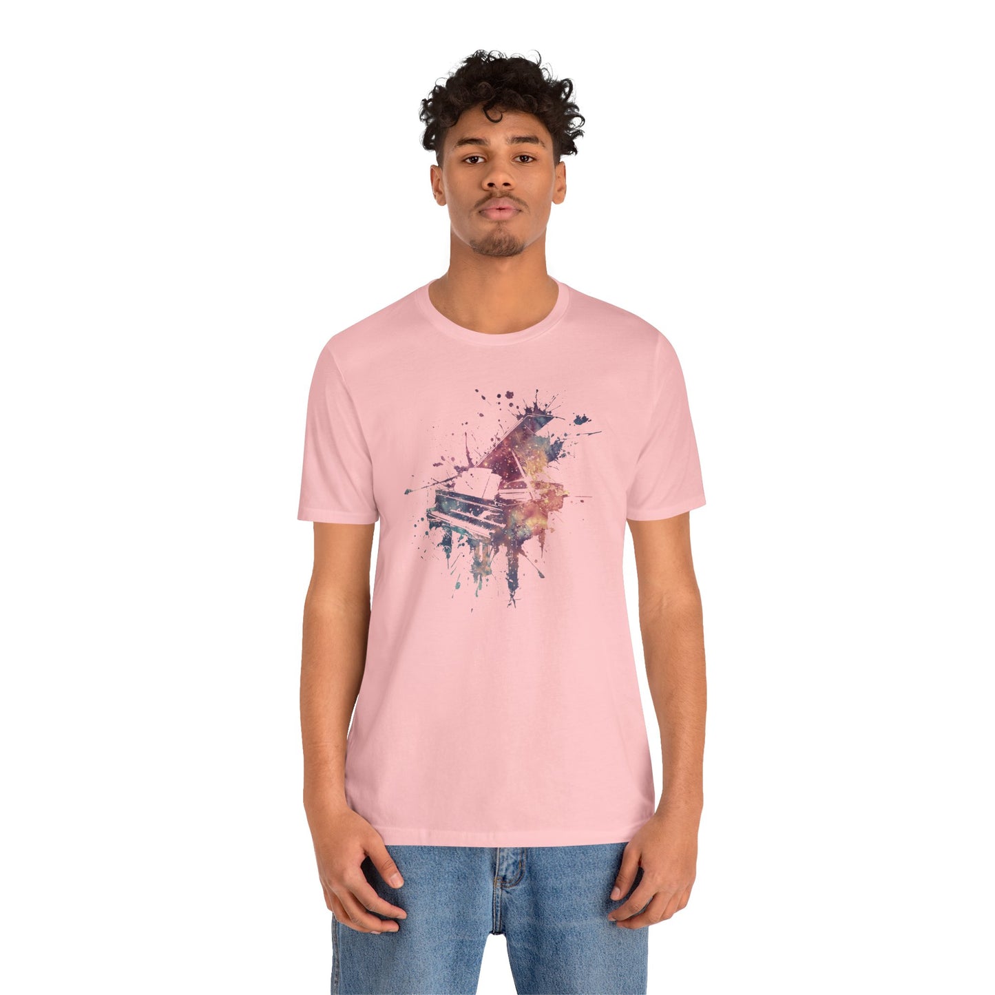 Play me to the Moon T‑Shirt — Colorful Music Lover Tee
